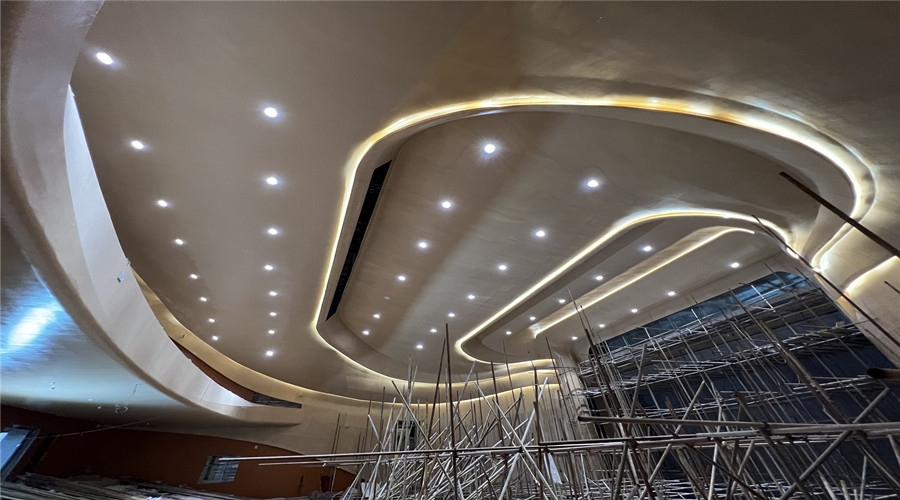 江西信豐劇院GRG天花項目