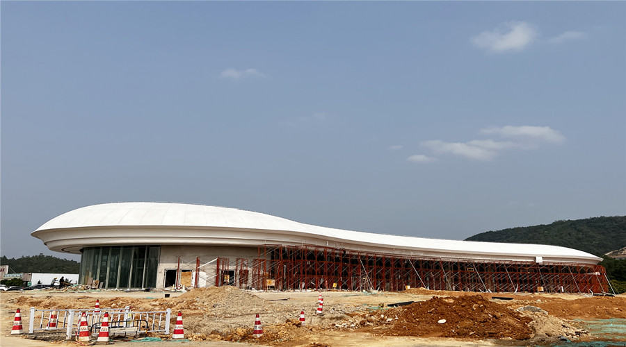 深圳沙田服務區GRC幕墻板項目