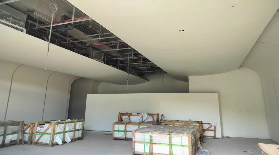 廣州外貿(mào)博物館GRG材料造型完工落地 廣州外貿(mào)博物館GRG材料造型完工落地