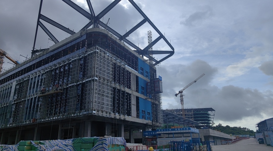 飾紀上品GRC廠家現場洽談共繪GRC幕墻板項目