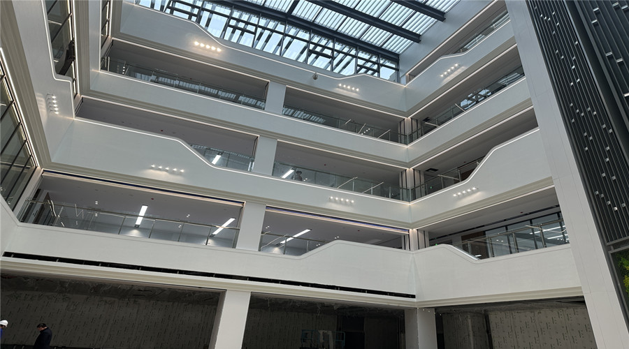 山東煙臺飛龍研發中心大樓GRG材料項目