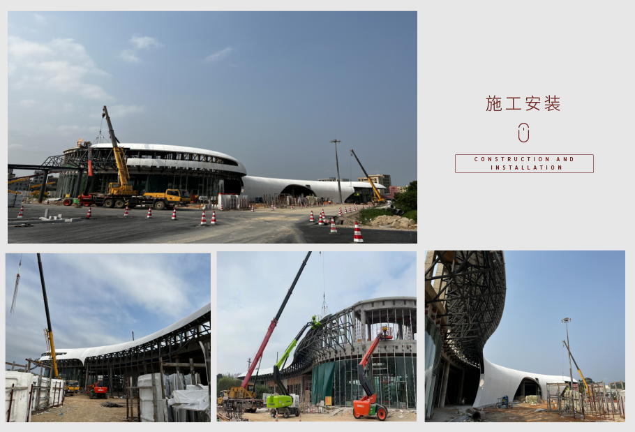 GRC構件施工安裝 GRC構件施工安裝