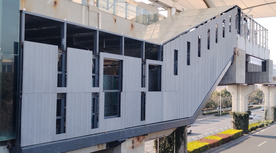 UHPC肌理板裝飾效果